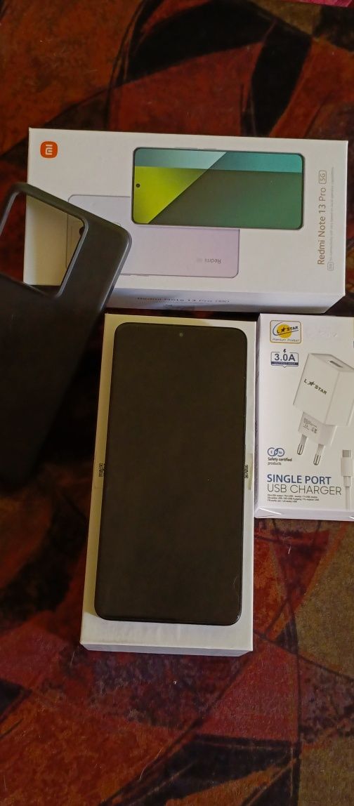 XIAOMI REDMI Note 13 Pro 5G-Перфектно състояние.8+8/256gb.Android-15