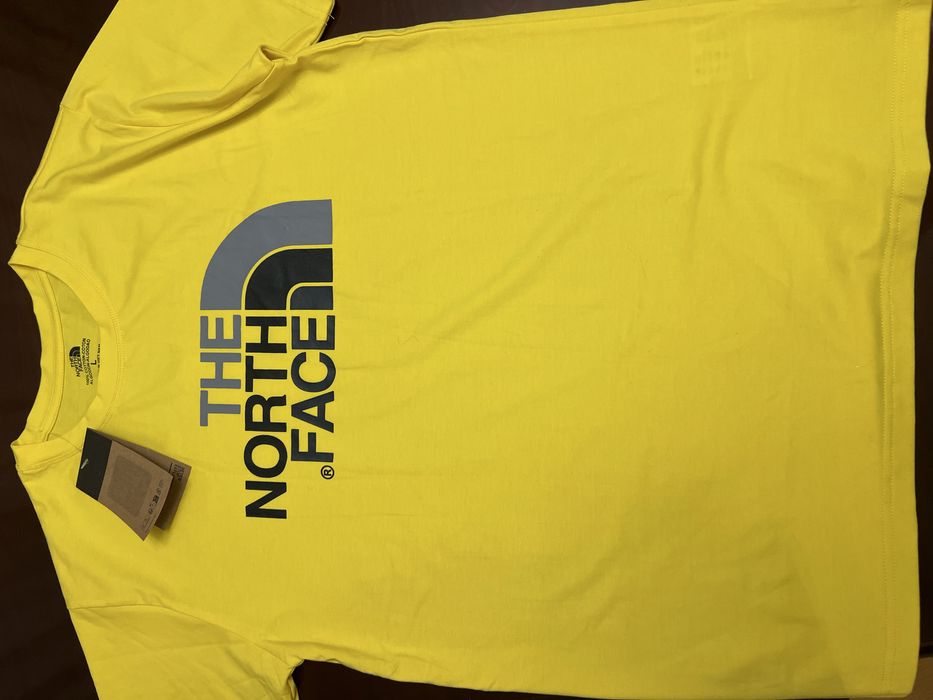 Tricou the north face galben L
