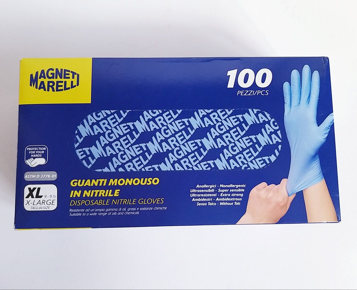 Усилени нитрилни ръкавици MAGNETI MARELLI  Сини, L и XL размер