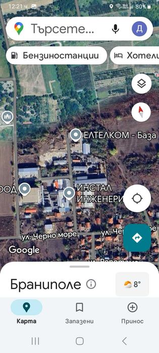 Продавам, промишлен парцел 928км.