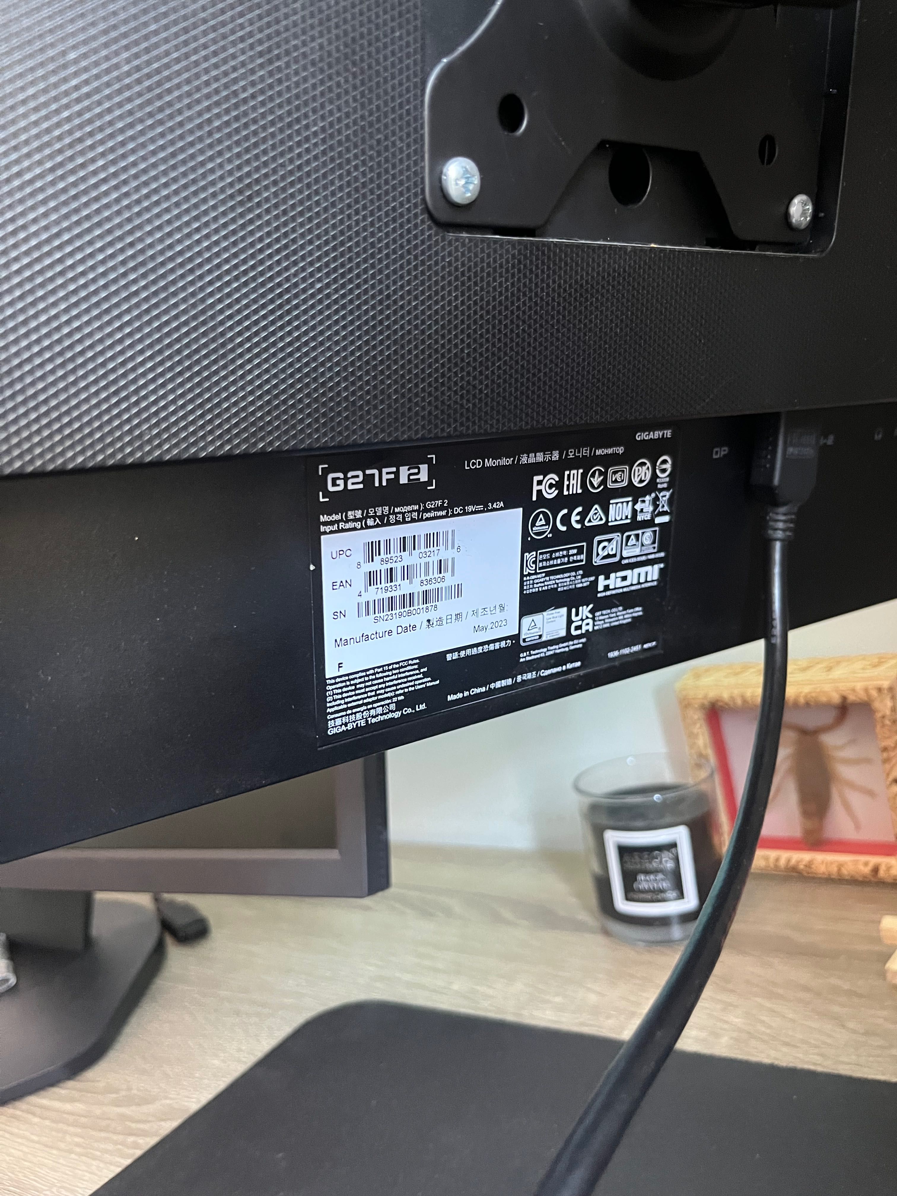 Монитор Gigabyte 27 inch 170 hz