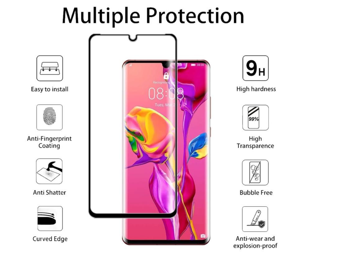 Protector de ecran Vsjnk pentru Huawei P30 Pro