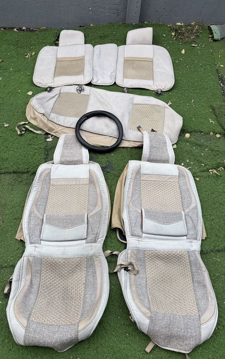 Авточехлы на весь салон 15.000 оплетка в подарок