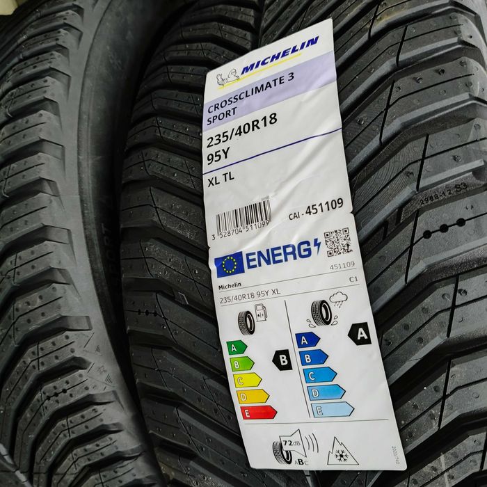 235/40R18 Michelin All Season