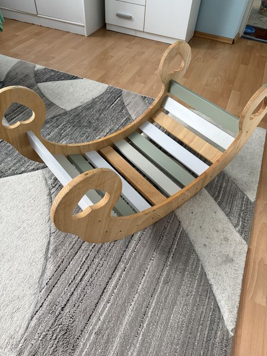 Vand balansoar din lemn pentru copii