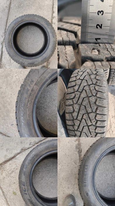Шины зимние б/у продам