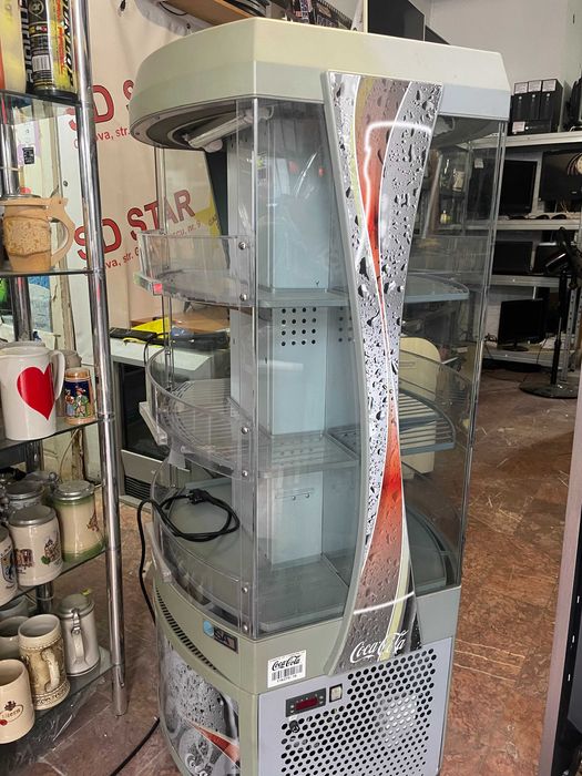 Vitrină frigorifică cu două fețe Coca Cola  ISA FCC132