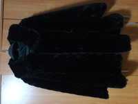 Черно топло дамско палто