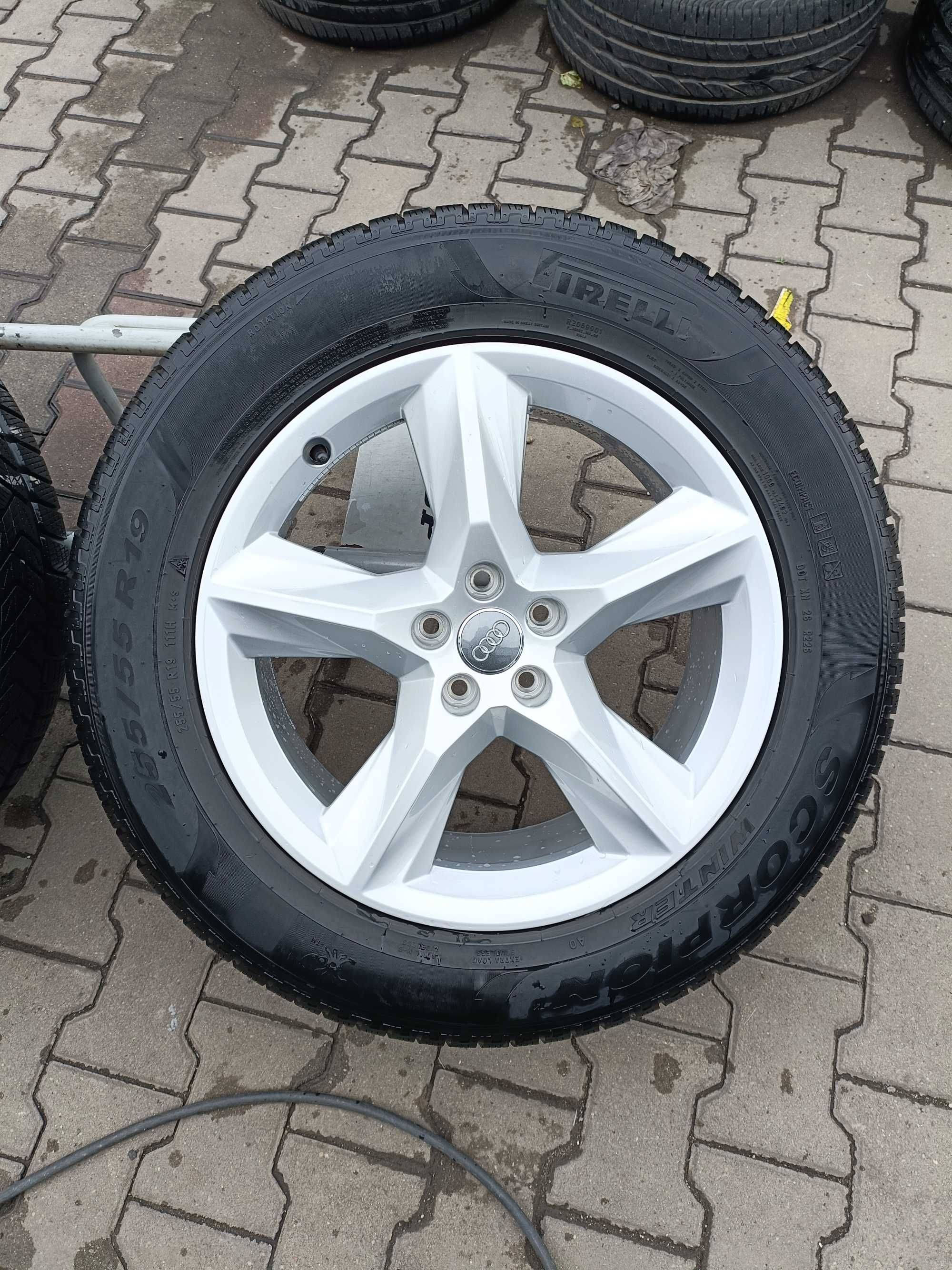 Jante Audi Q7  Touareg Anvelope iarna Pirelli 255 55 19