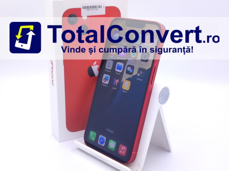 Apple iPhone 13 128GB Red 4GB Single SIM, Garantie 24 luni | #D89144