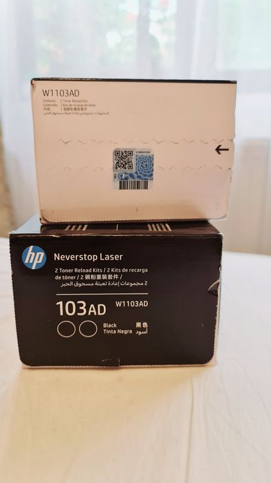 Toner HP Reload Kit 103AD, dual pack x 2, Negru