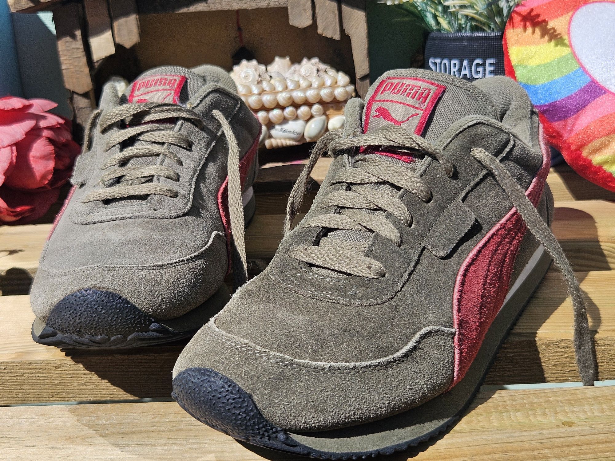 Puma кецове от велур N39