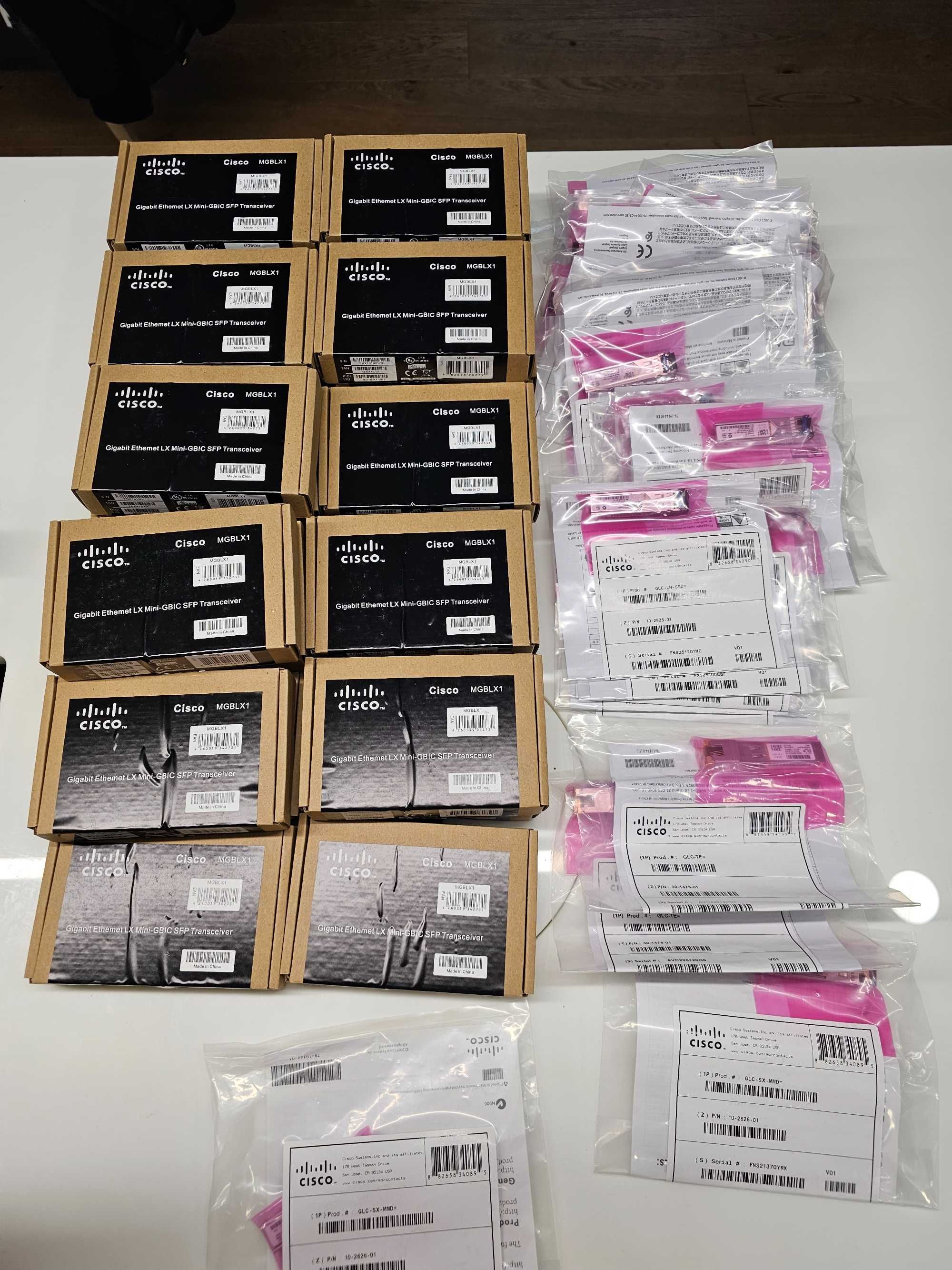 Cisco GLC-LH-SMD= 1000BASE-LX/LH SFP transceiver module MMF/SMF