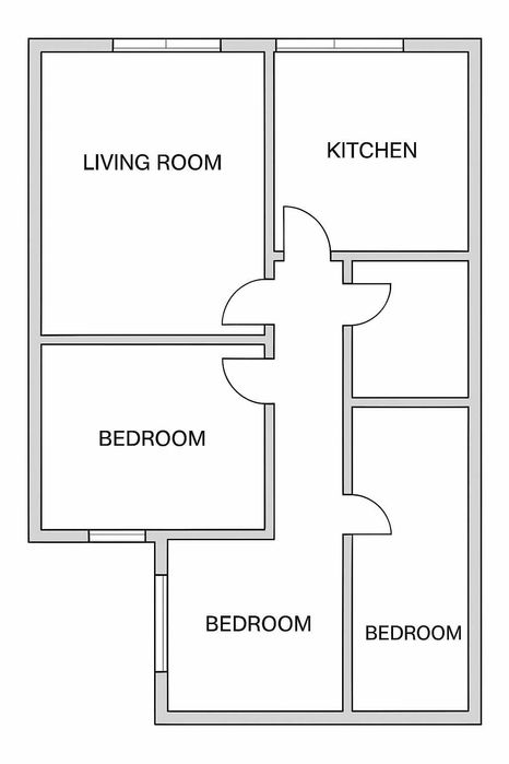 Тристаен апартамент ново строителство в Кършияка!