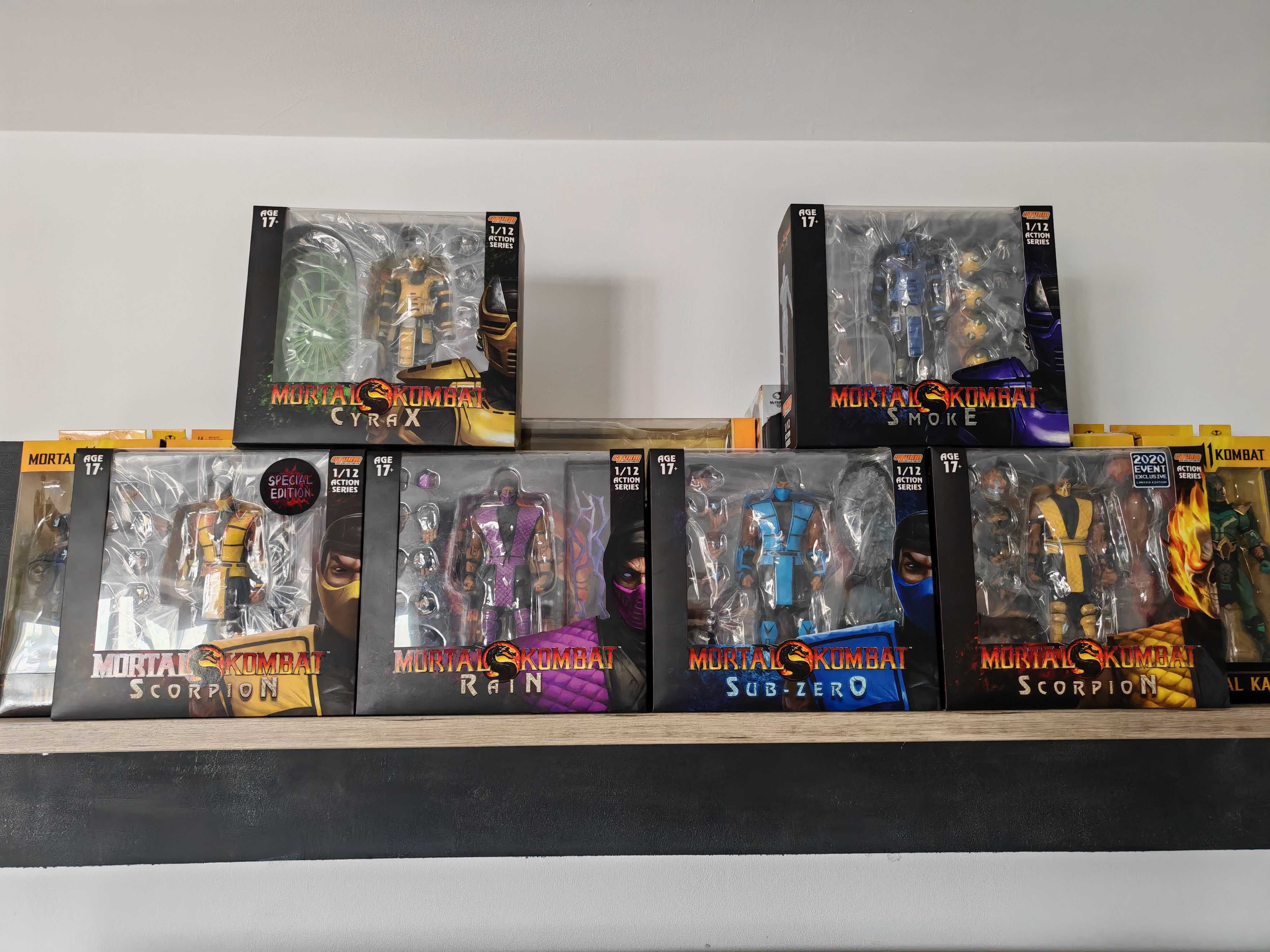 Figurine / Action Figure Mortal Kombat Storm Scorpion Subzero Rain