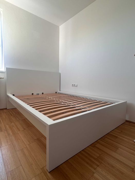 IKEA MALM лелго 140x200cm с 24cm ANNELAND матрак