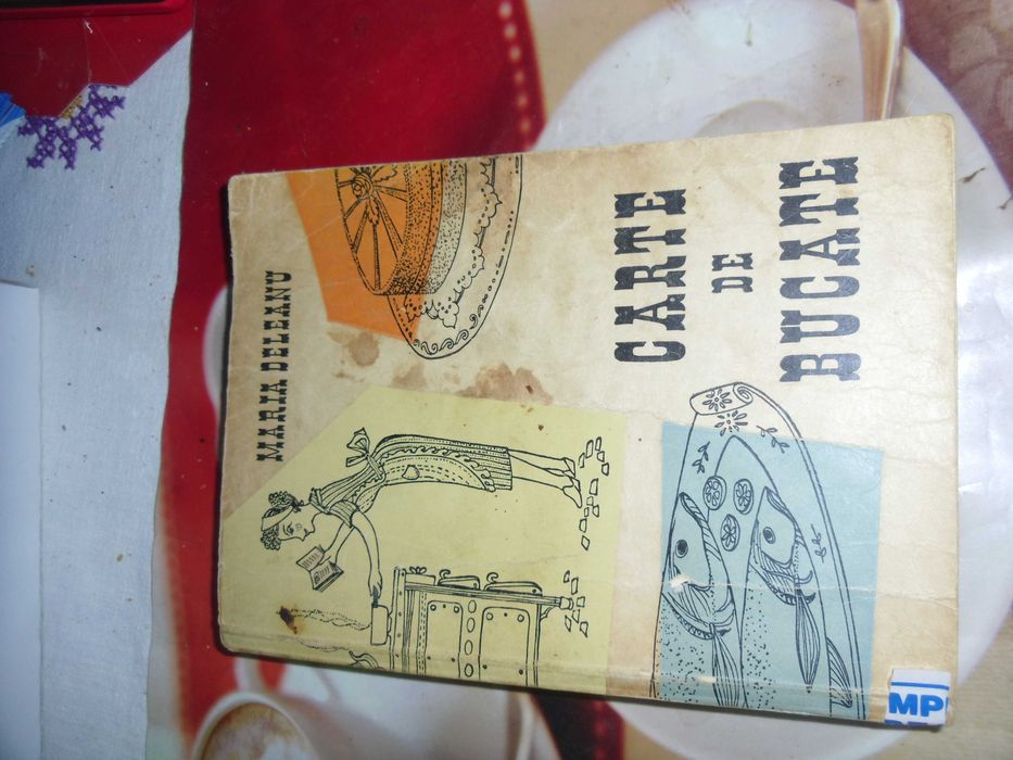 Carte  de bucat . vechi