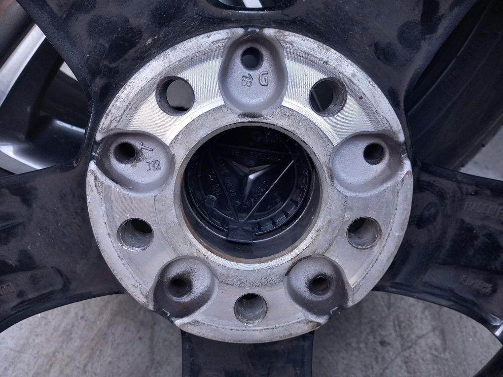 Set 4 jante aliaj r18 Mercedes 5x112 ,preț 2700 lei setul de jante