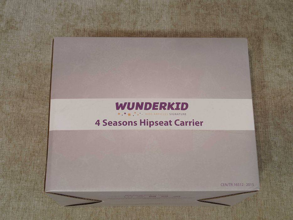 Marsupiu NOU Wunderkid 4 Anotimpuri Gri transport copii mici bebelusi