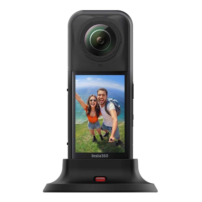 Husa silicon + protectie obiective + stand pentru camera Insta360 X5