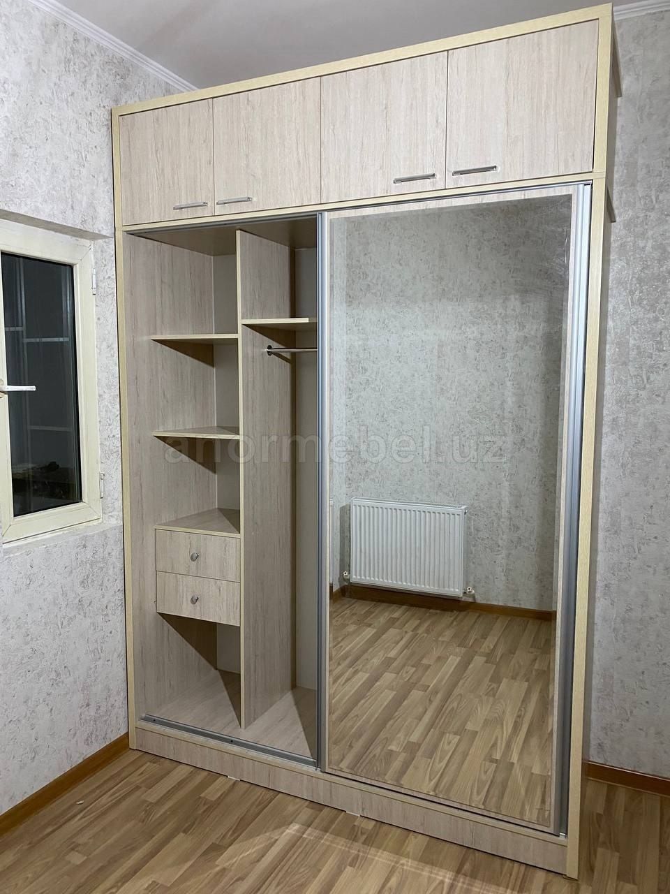 Шкаф купе антресоль 180