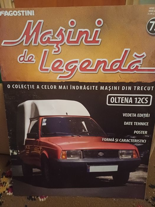 Revista Masini de legenda DACIA Olcit ARO Oltena