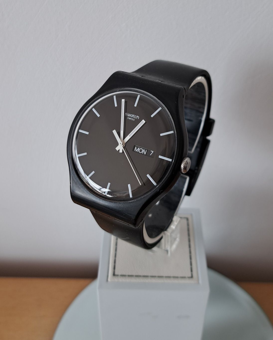 Swatch diametrul 41 cm curea silicon swiss