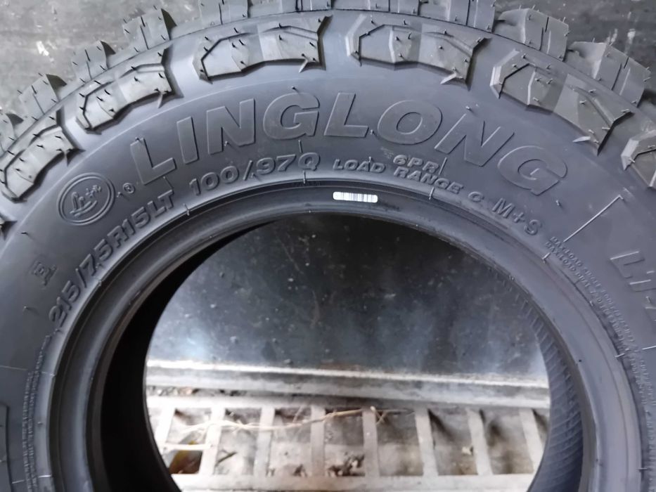 4 бр.нови гуми за кал  Linglong 215 75 15  dot0224 цената е за брой!