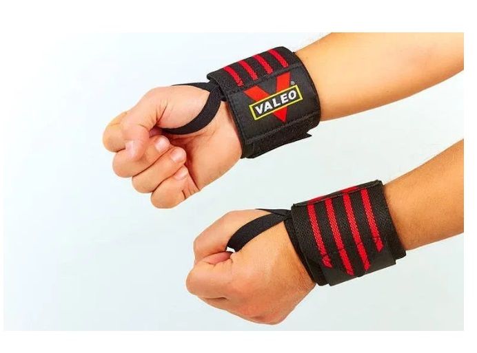 Бинты кистевые для жима VALEO (бодибилдинга, пауэрлифтинга)