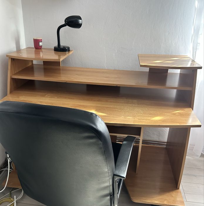 Birou+scaun+lampa