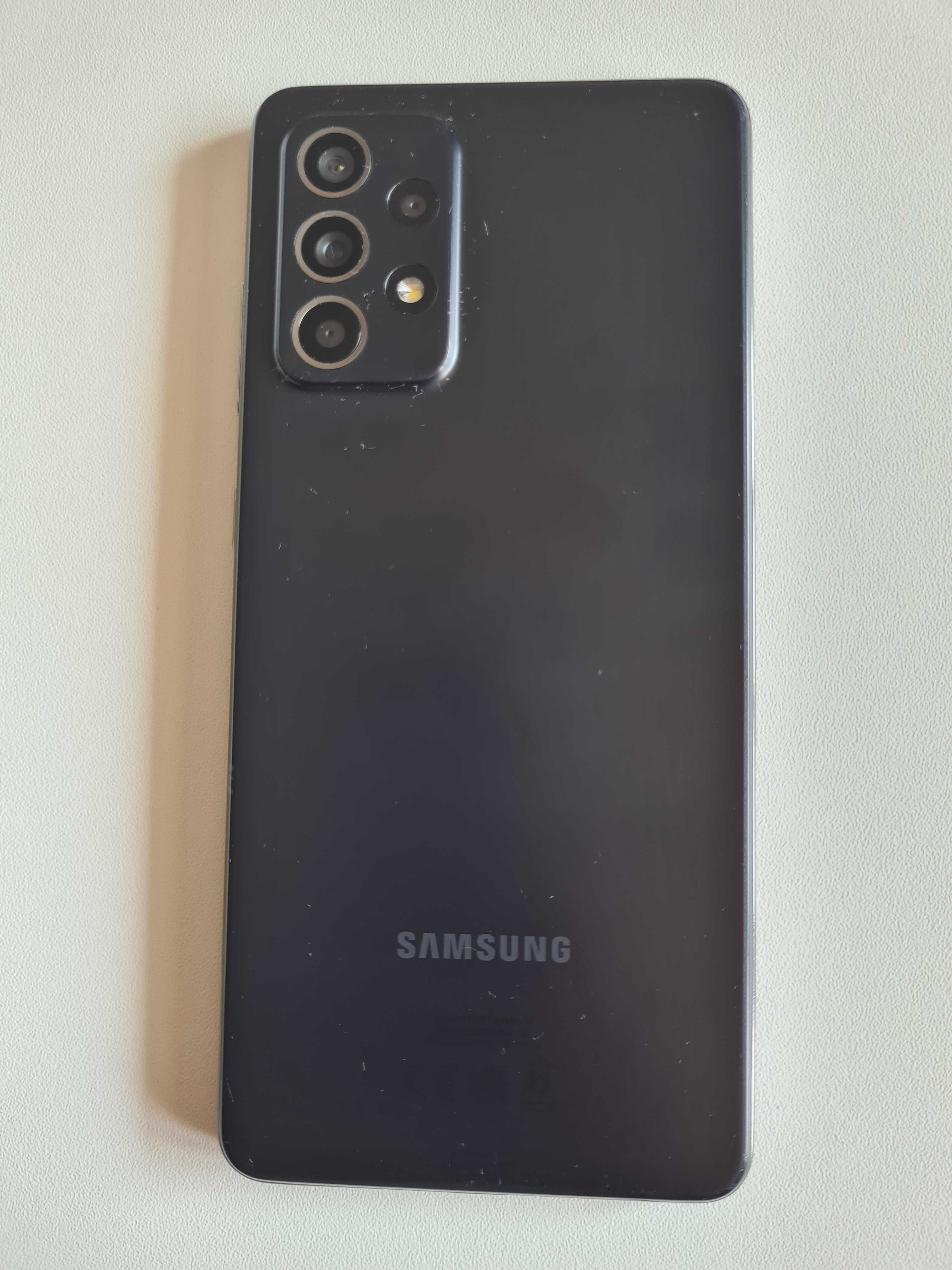 Samsung A52S 5G със зарядно, кабел, протектор в кутия+3 гръбчета