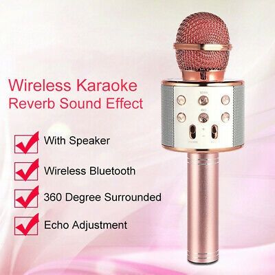 Портативный Bluetooth беспроводной микрофон караоке