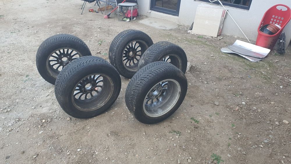 Set (5) Jante + anvelope BMW E39 R16
