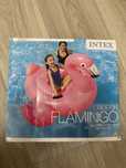 Saltea gonflabila Intex Flamingo Ride-On, 1.42m x 1.37m x 97cm