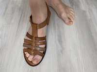 Нови анатомични сандали от естествена кожа - размер 38-39
