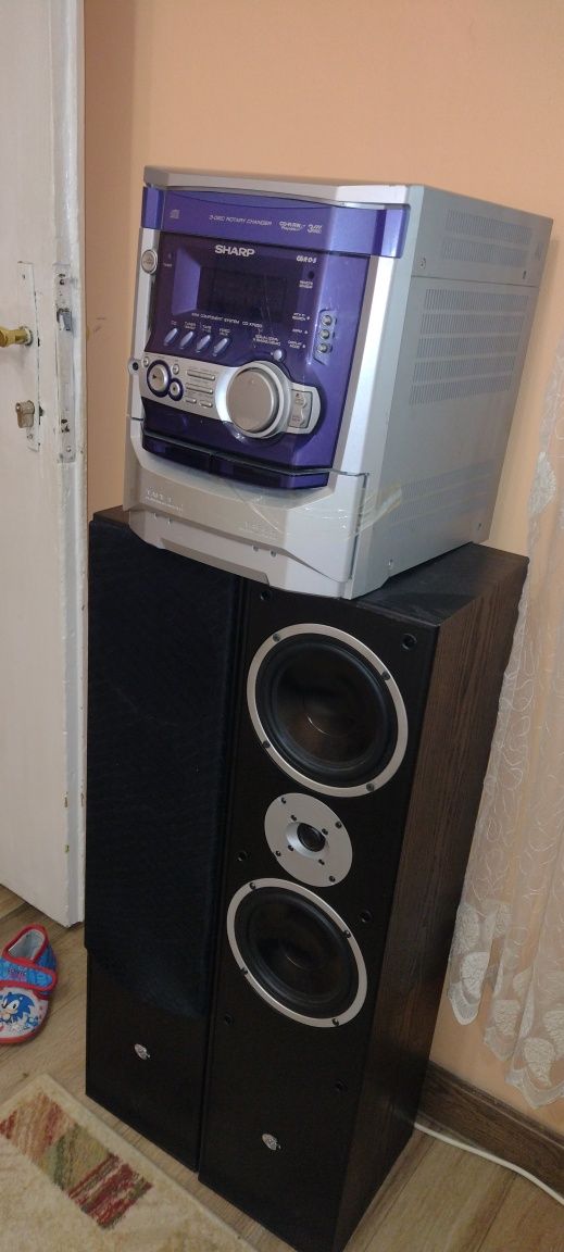 Уредба SHARP с колони CAT Bluetooth