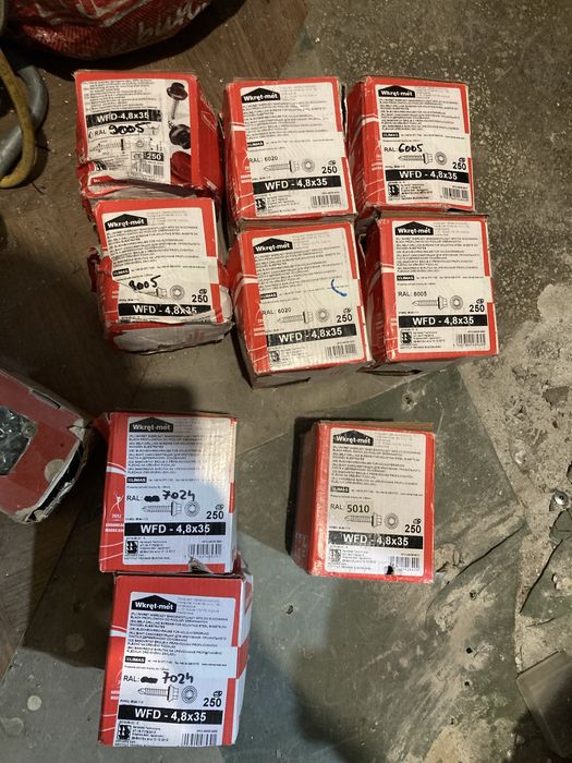 Suruburi de Tabla 4,8x35 Diverse Culori