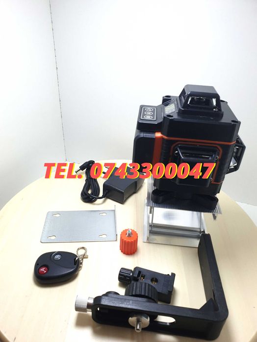 Nou Nivela Fascicul Ldvian Profesionala 16 Lini 4d Linii Raza Verde