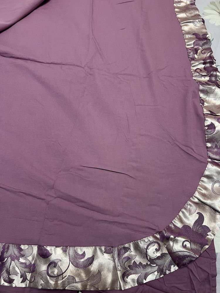 Lenjerie de pat Jacquard de lux mov