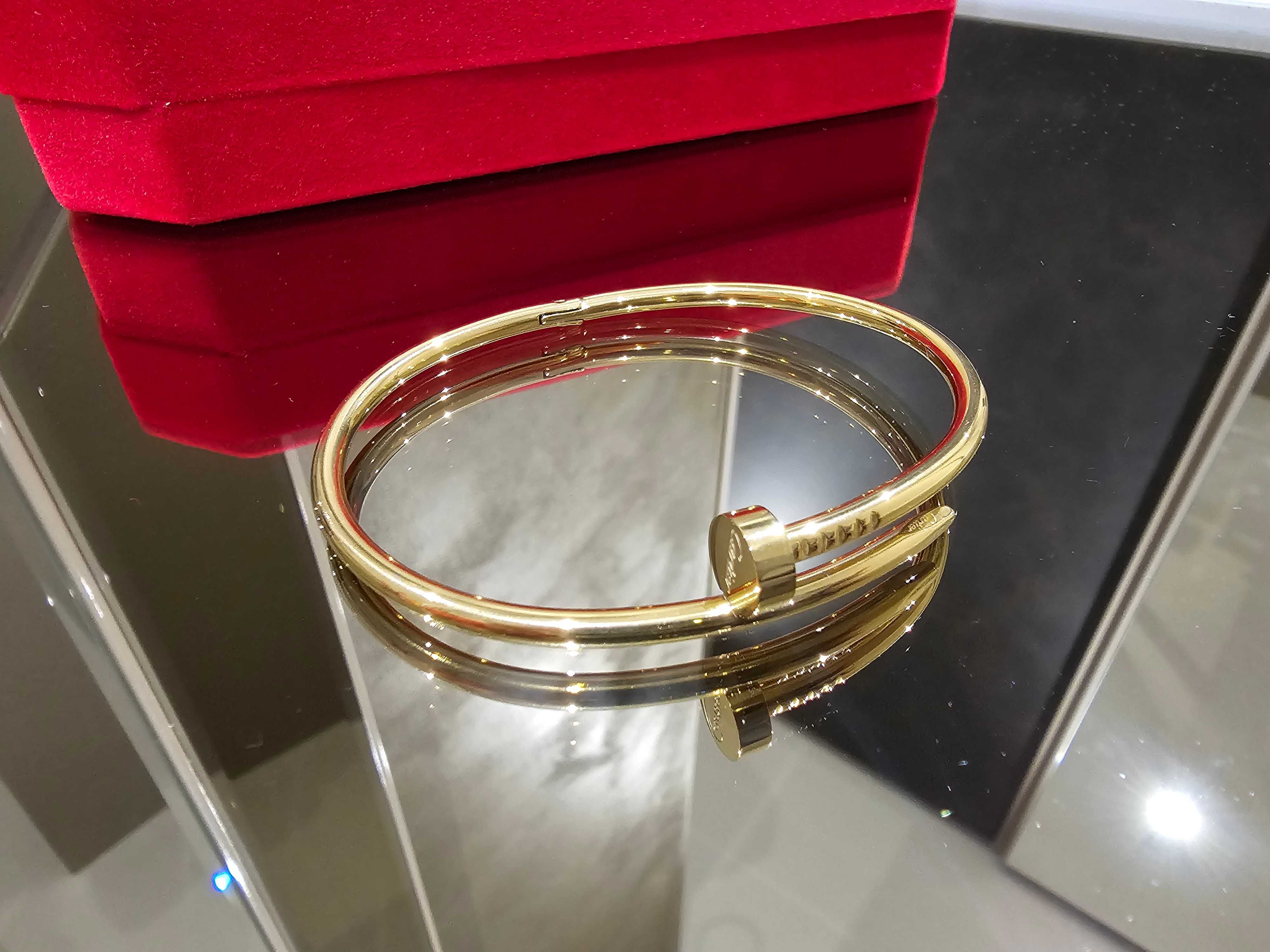 CARTIER Nail Juste un Clou Small Thin Gold Гривна Пирон