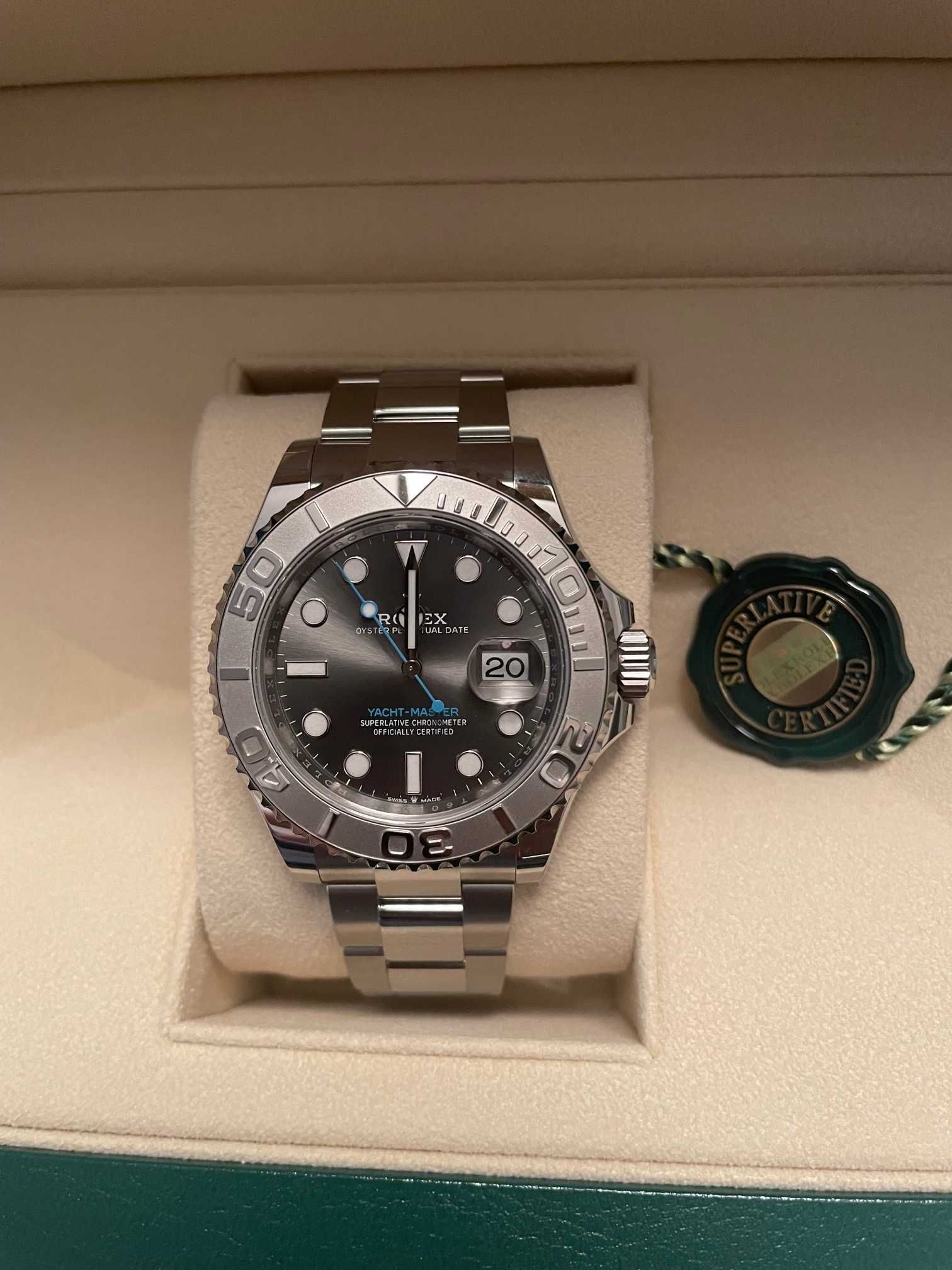 Rolex Yacht-Master 40 Rhodium Dial Nou 2022 126622