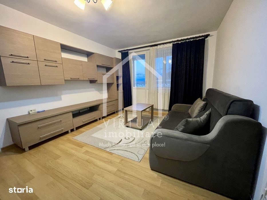 Apartament de inchiriat in Sibiu, mobilat-utilat, etaj 8/9, lift