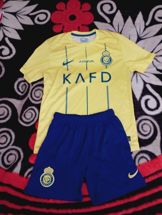 Echipament Fotbal Cristiano Ronaldo Al Nasrr Nr 7