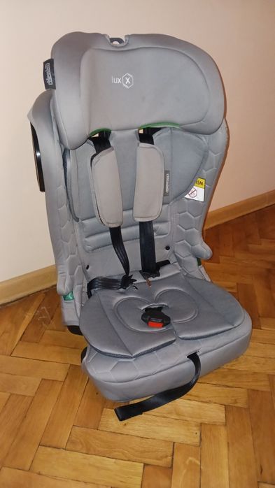 Chipolino Стол за кола LuxX I-SIZE (76-150cm) гранит