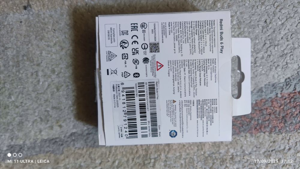Vand casti redmi buds 6 play
