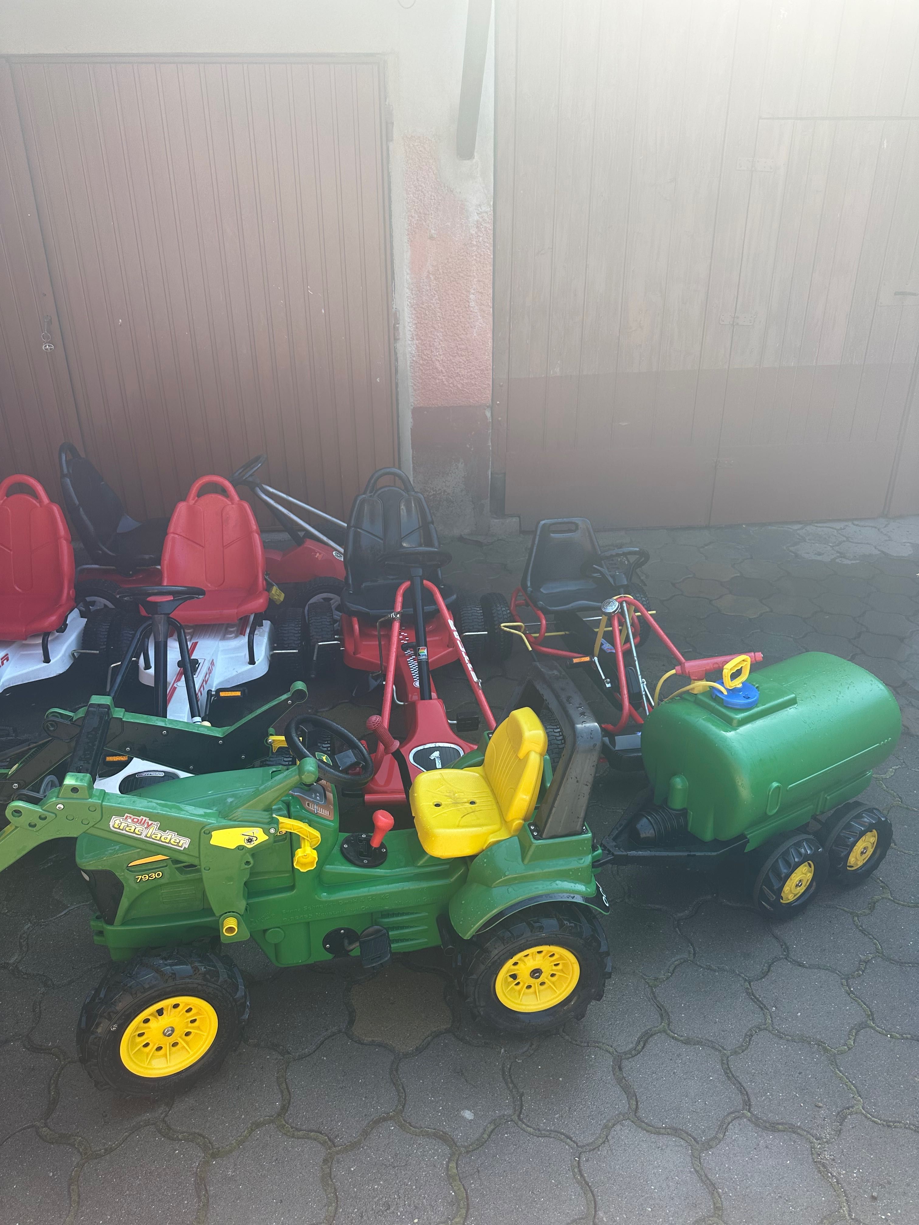 Cart/kart kettler/ puky și tractor rolly toys