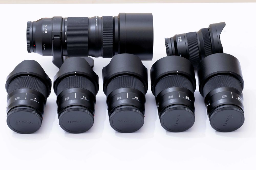 Обективи Panasonic Full Frame 35 мм в отлично състояние.