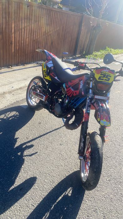 Supermoto aprilia mx (rs)125 2t înmatriculat A1 (KTM,Yamaha )