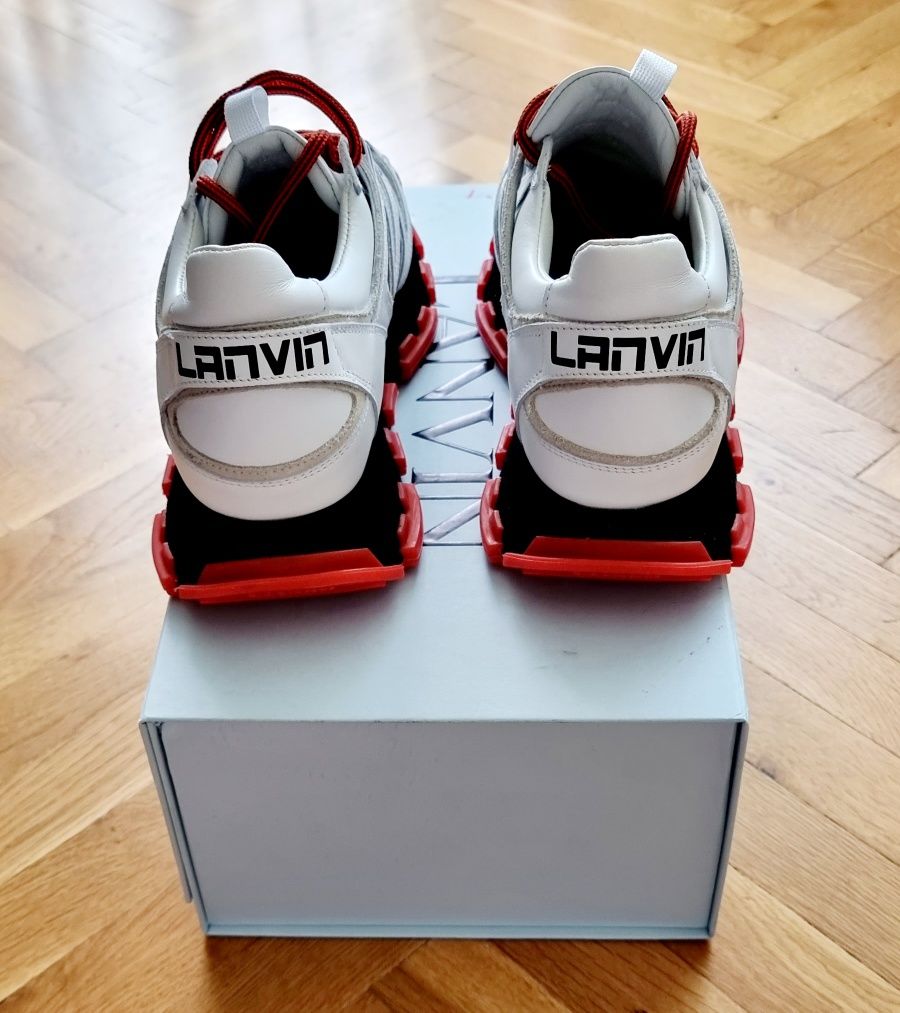 Нови Мъжки Кожени Маратонки Lanvin Lighting Runner