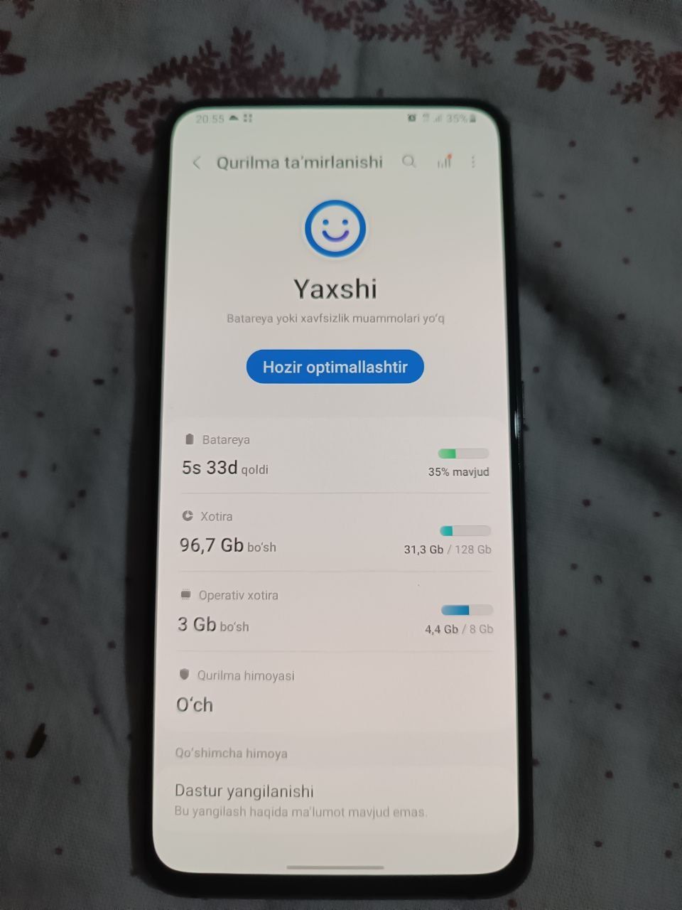 Samsung  a80 tel